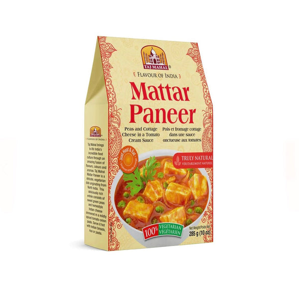 Taj Mahal Ready-to-Eat Indian Dishes - Case x6 285g