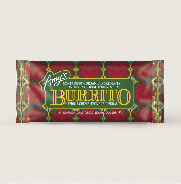 Amy’s Vegetarian Burritos - 12/156g