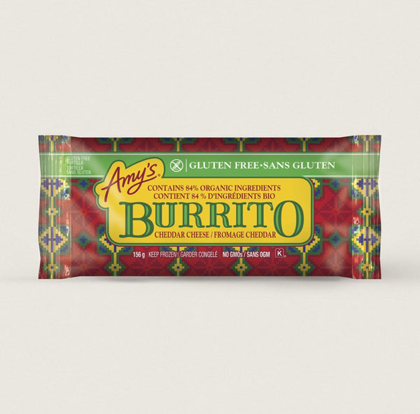 Amy’s Vegetarian Burritos - 12/156g