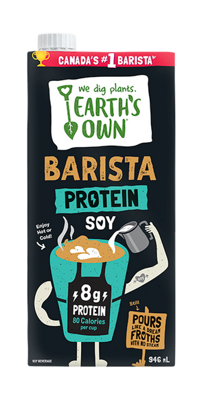 Earth’s Own Soy Protein Barista 12/946ml