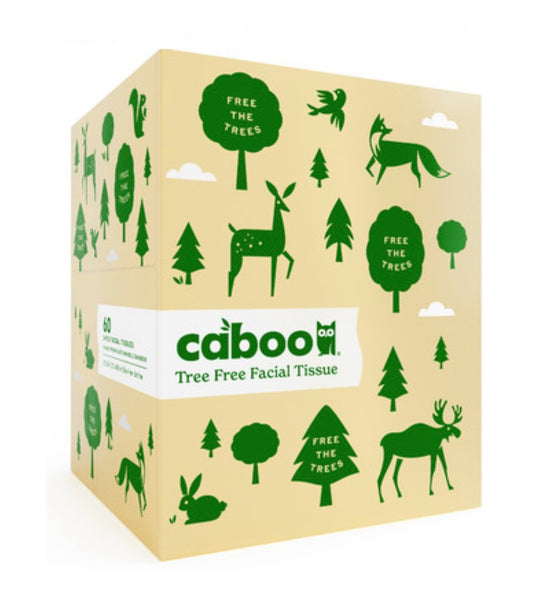 Caboo Facial Tissue - 60 CT