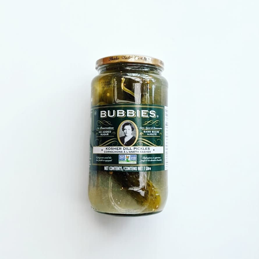 Bubbies Dill Pickles - 1L